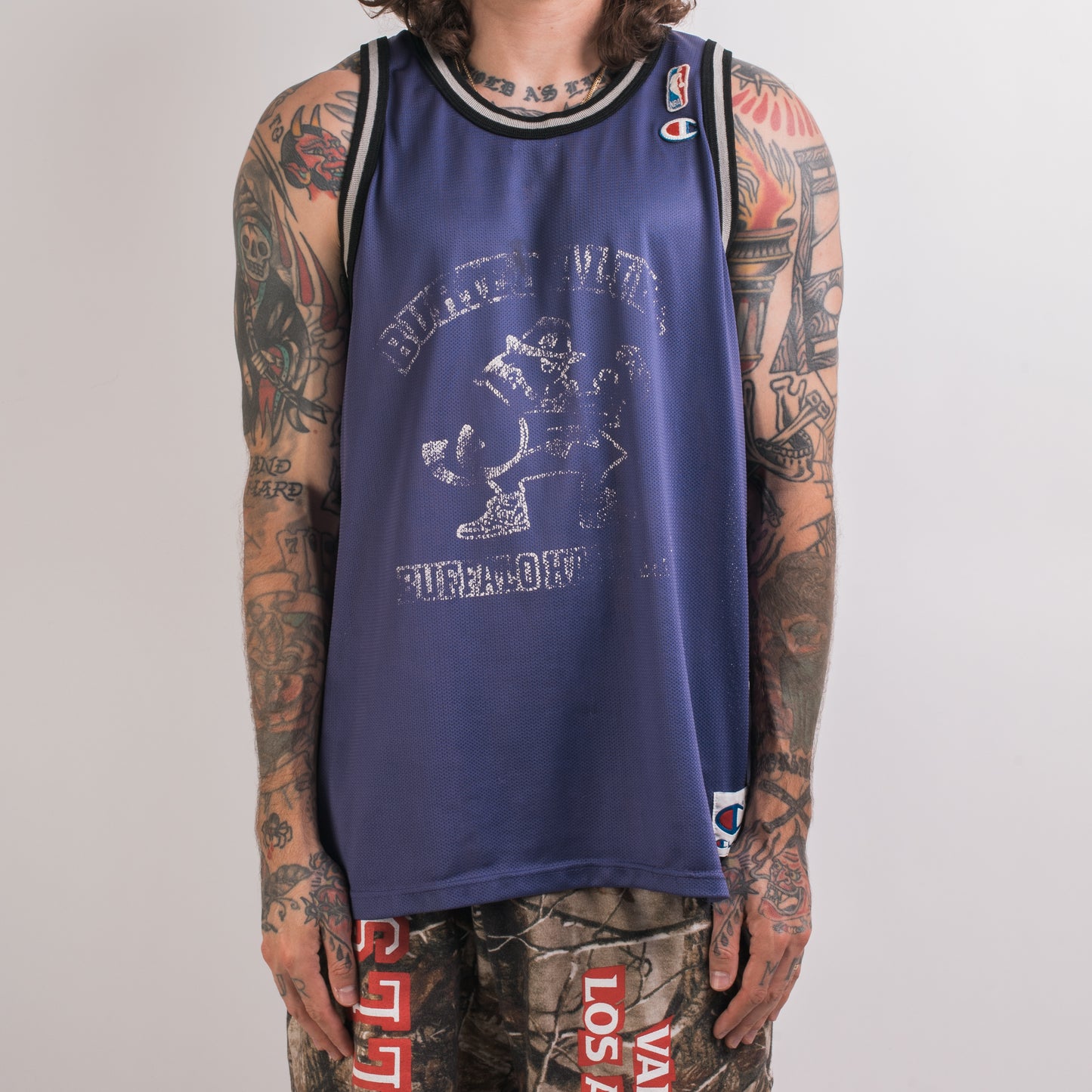 Vintage 90’s Buried Alive Champion Basketball Jersey