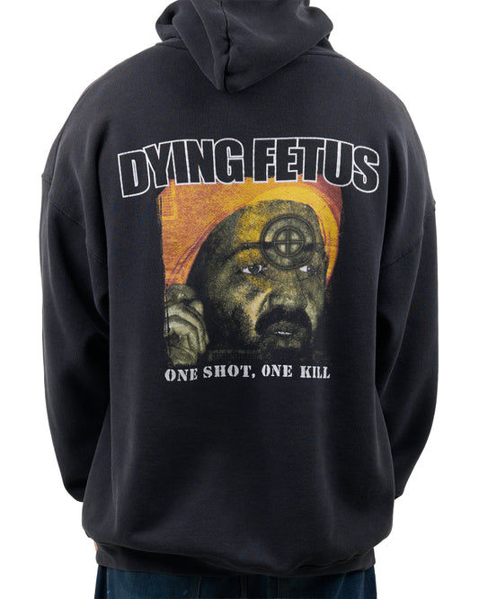 Vintage Dying Fetus Stop At Nothing Hoodie