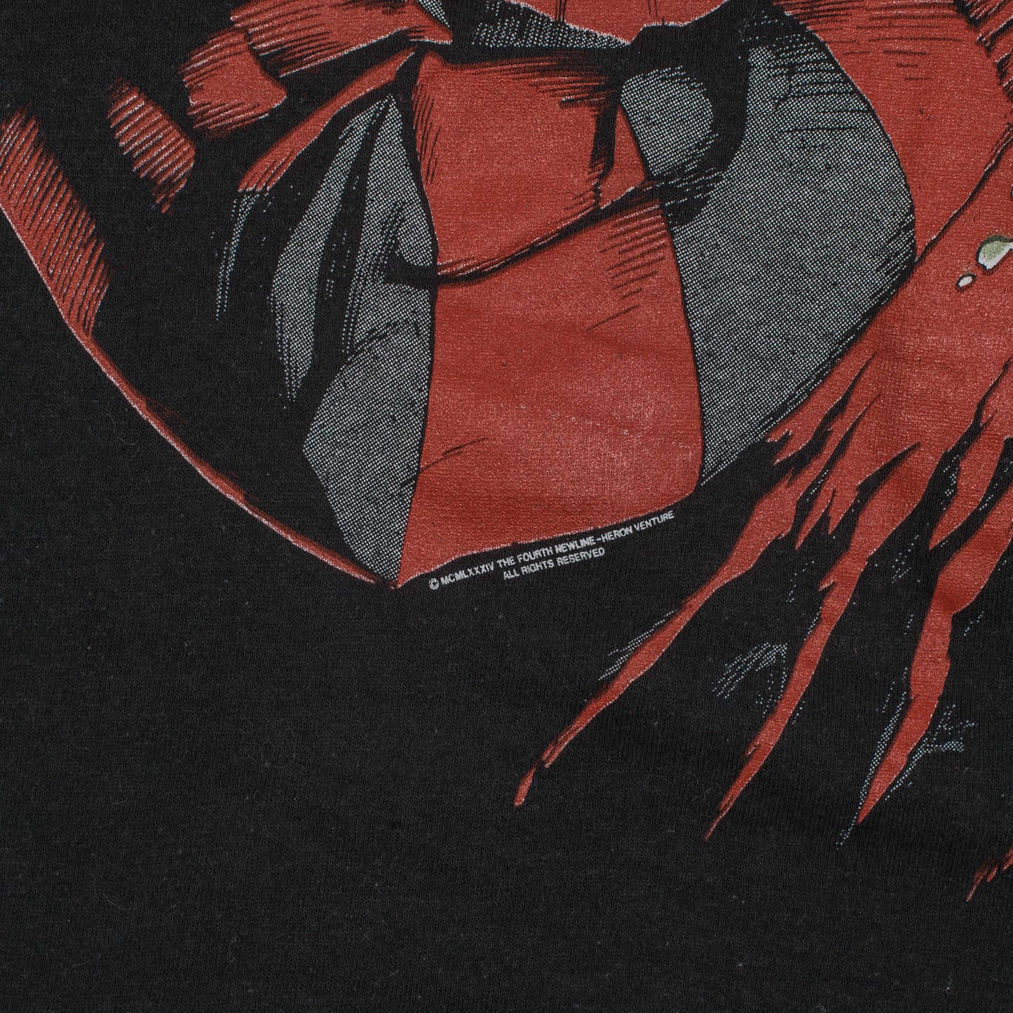 Vintage 1988 Nightmare On The Elm Street 4 Movie Promo T-Shirt
