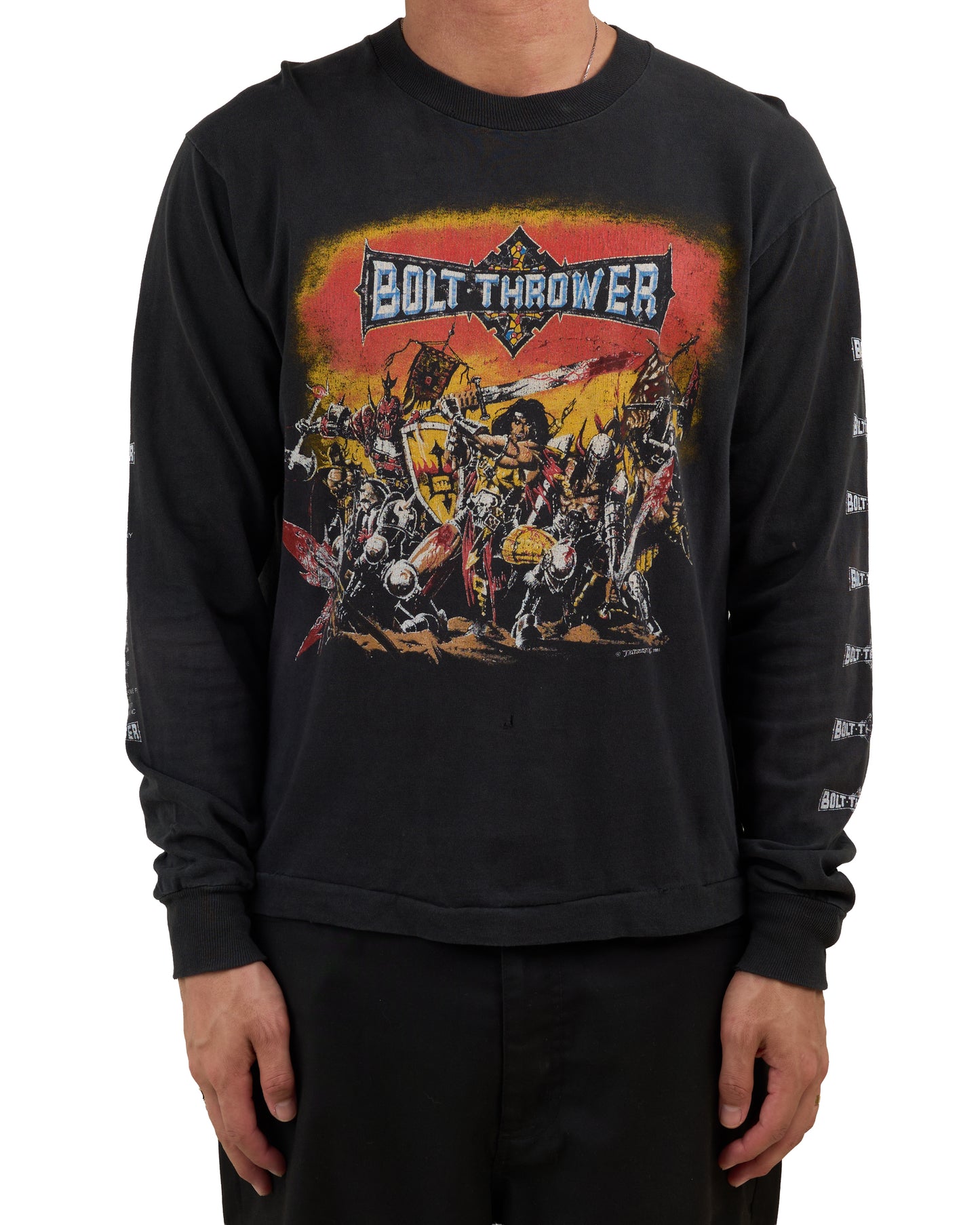 Vintage 1991 Bolt Thrower War Master Tour Longsleeve