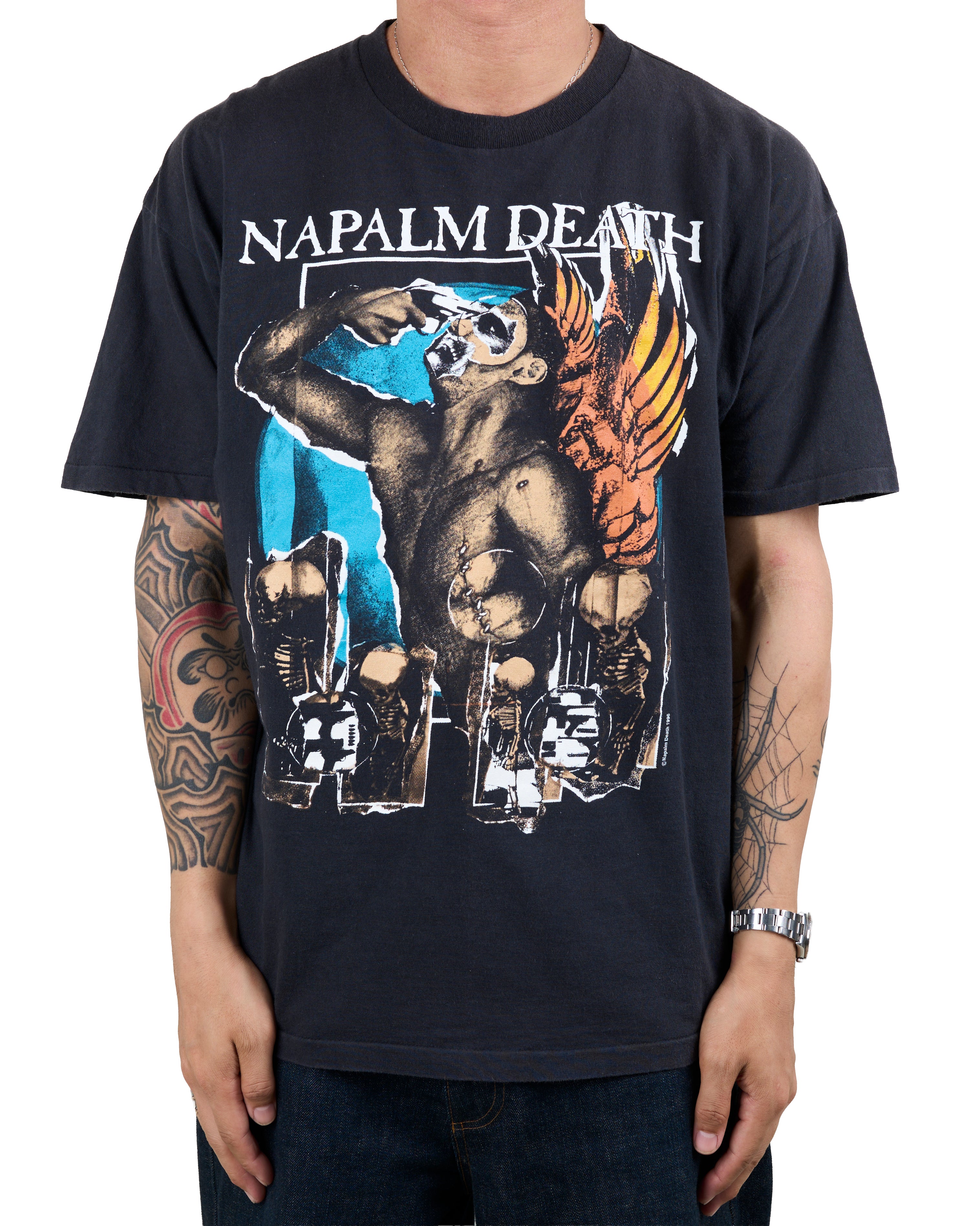 Vintage 1996 Napalm Death Tour T-Shirt – Mills Vintage USA