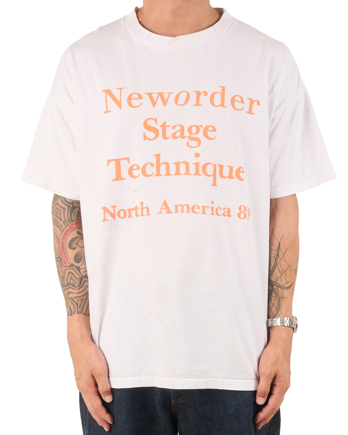 Vintage 1989 New Order Technique Tour T-Shirt