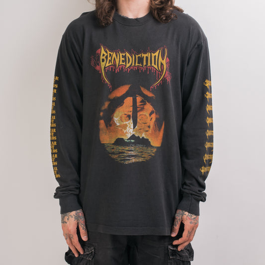 Vintage 90’s Benediction Terrorizing Your Subconscious Tour Longsleeve