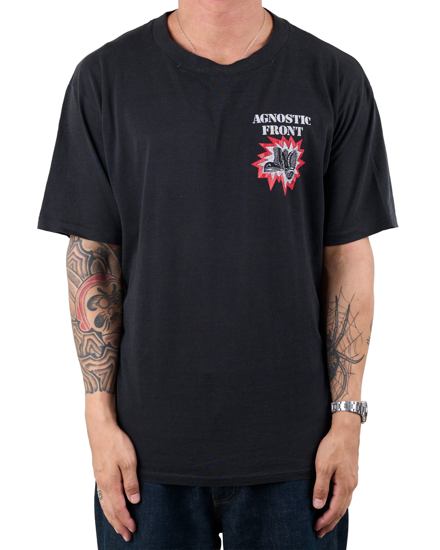 Vintage 90’s Agnostic Front No Justice Just Us T-Shirt