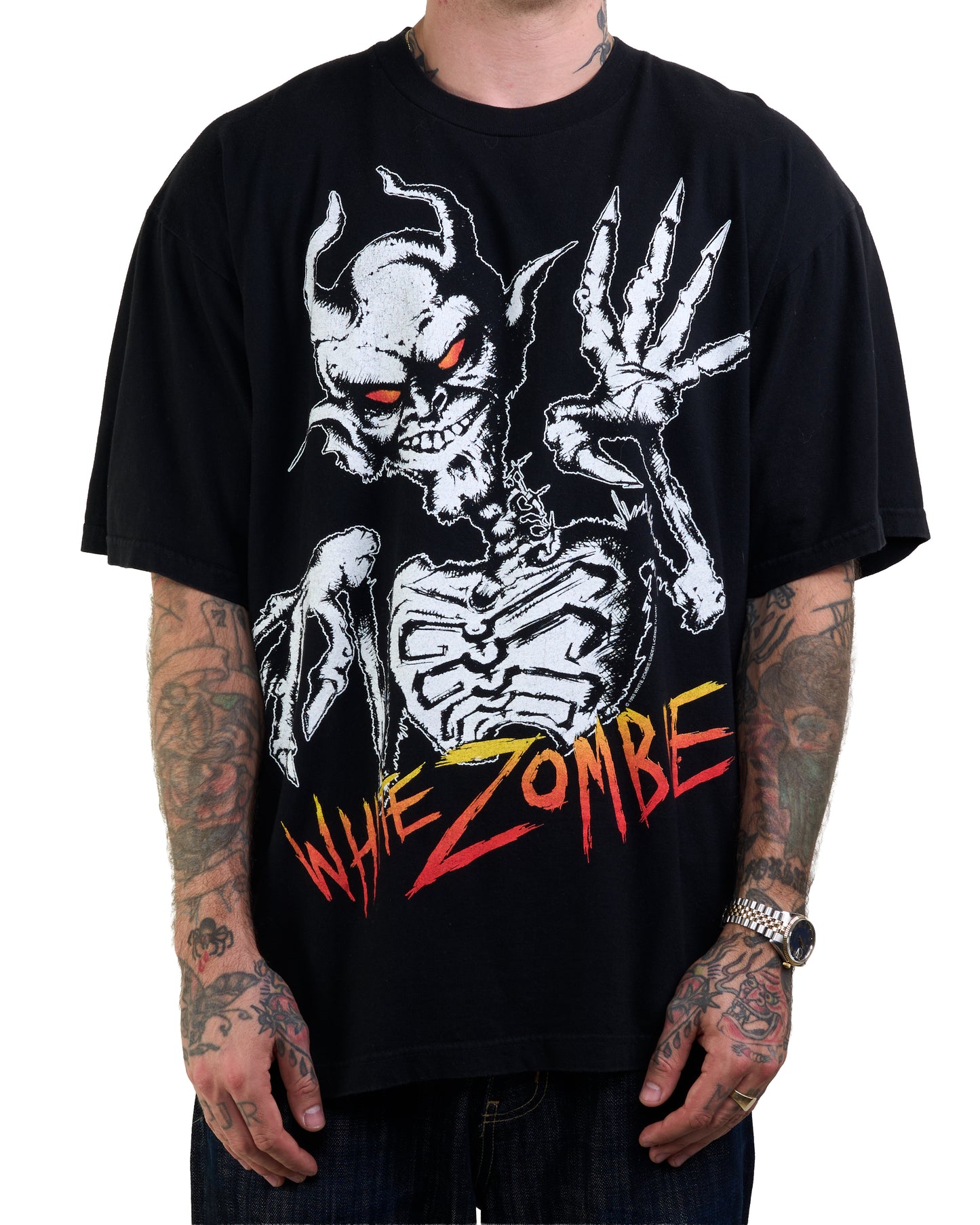 Vintage 1996 White Zombie 666 Motherfucka T-Shirt