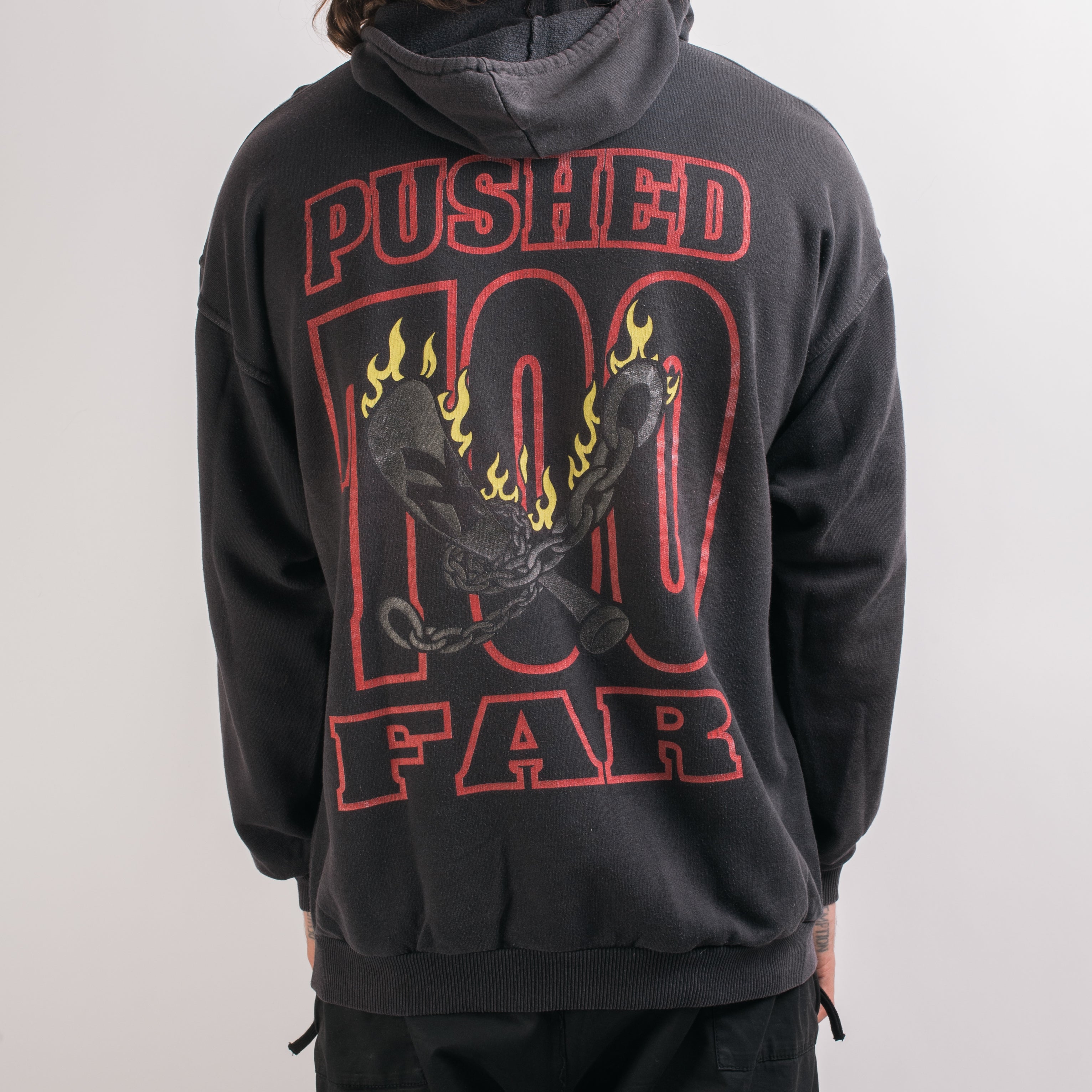 Vintage 90's Sick Of It All Pushed Too Far Hoodie – Mills Vintage USA