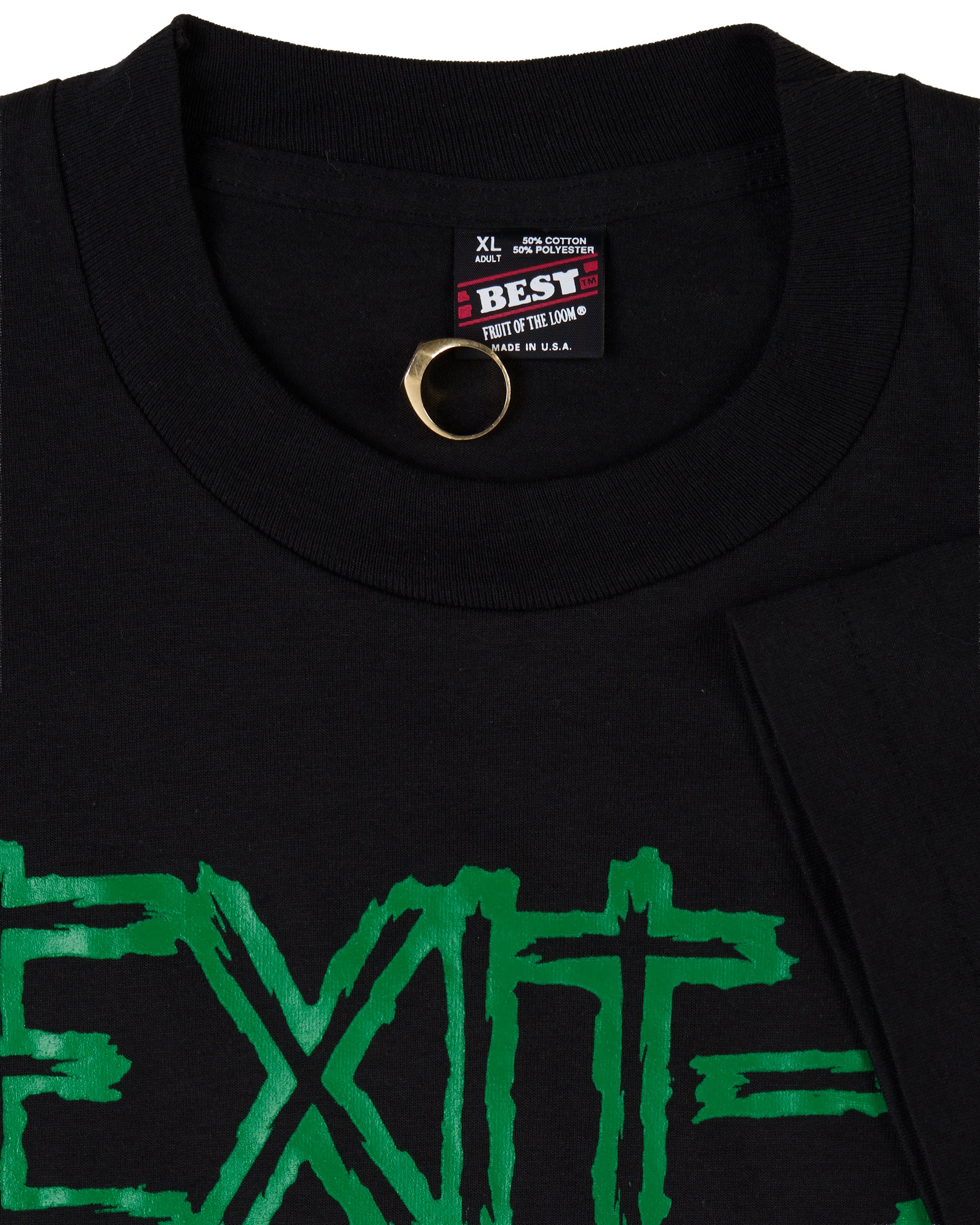 90s EXIT-13 Tシャツ EXIT 13 NAPALM DEATH Vintage 90's Exit-13 Stop The Madness T-Shirt – Mills Vintage USA