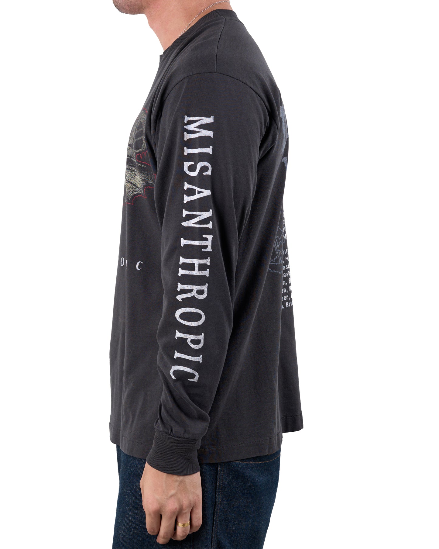 Vintage 1994 Entombed Wolverine Blues Canada Tour Longsleeve