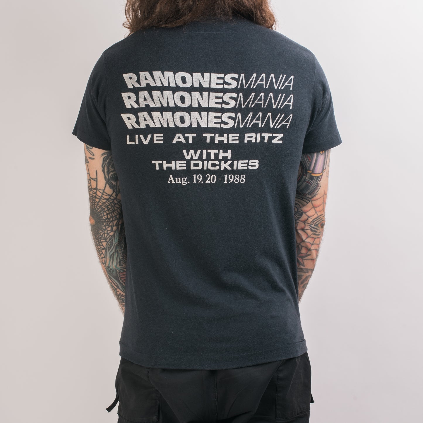 Vintage 1989 Ramones Ramonesmania At Ritz T-Shirt