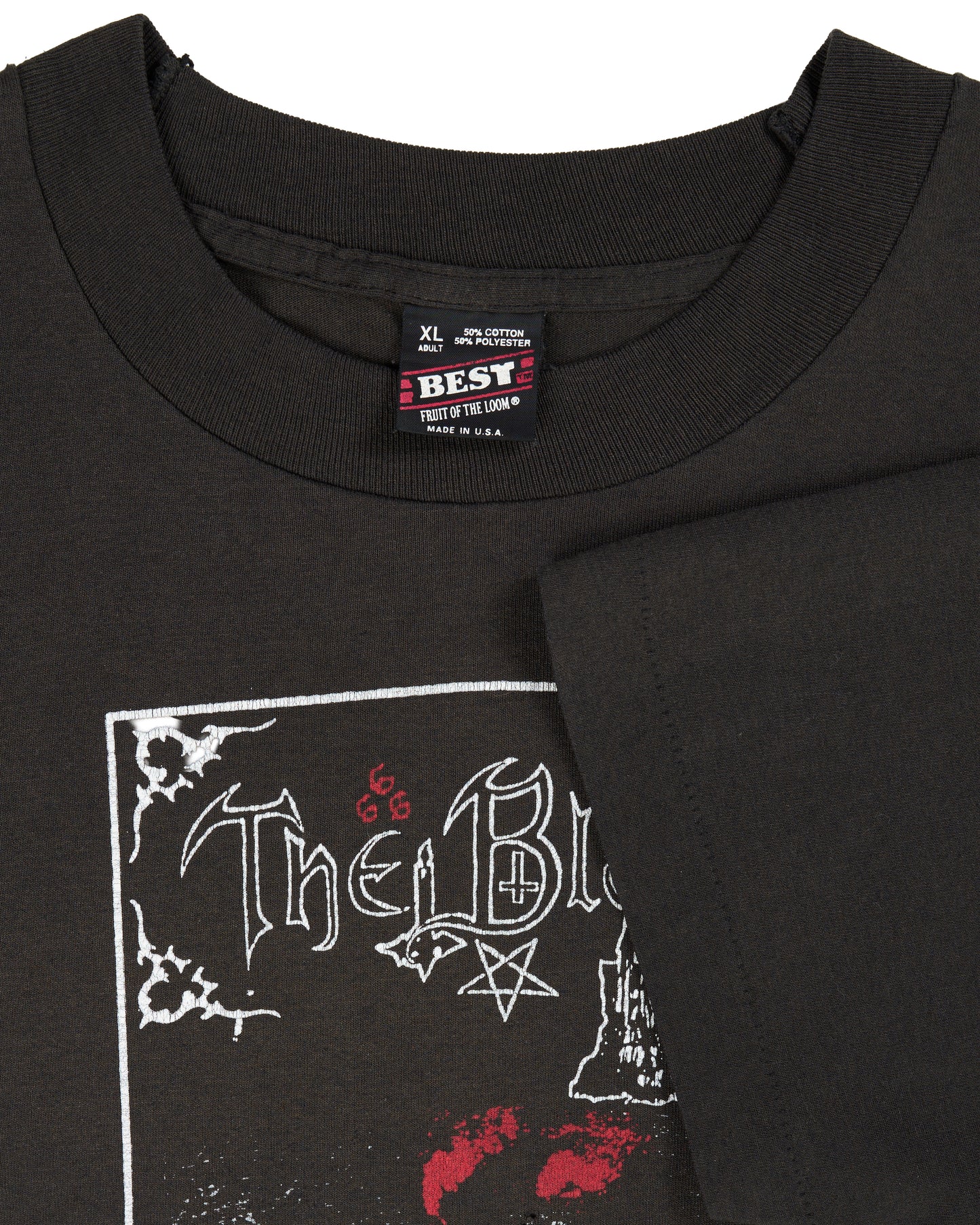 Vintage 90’s The Black The Priest Of Satan T-Shirt