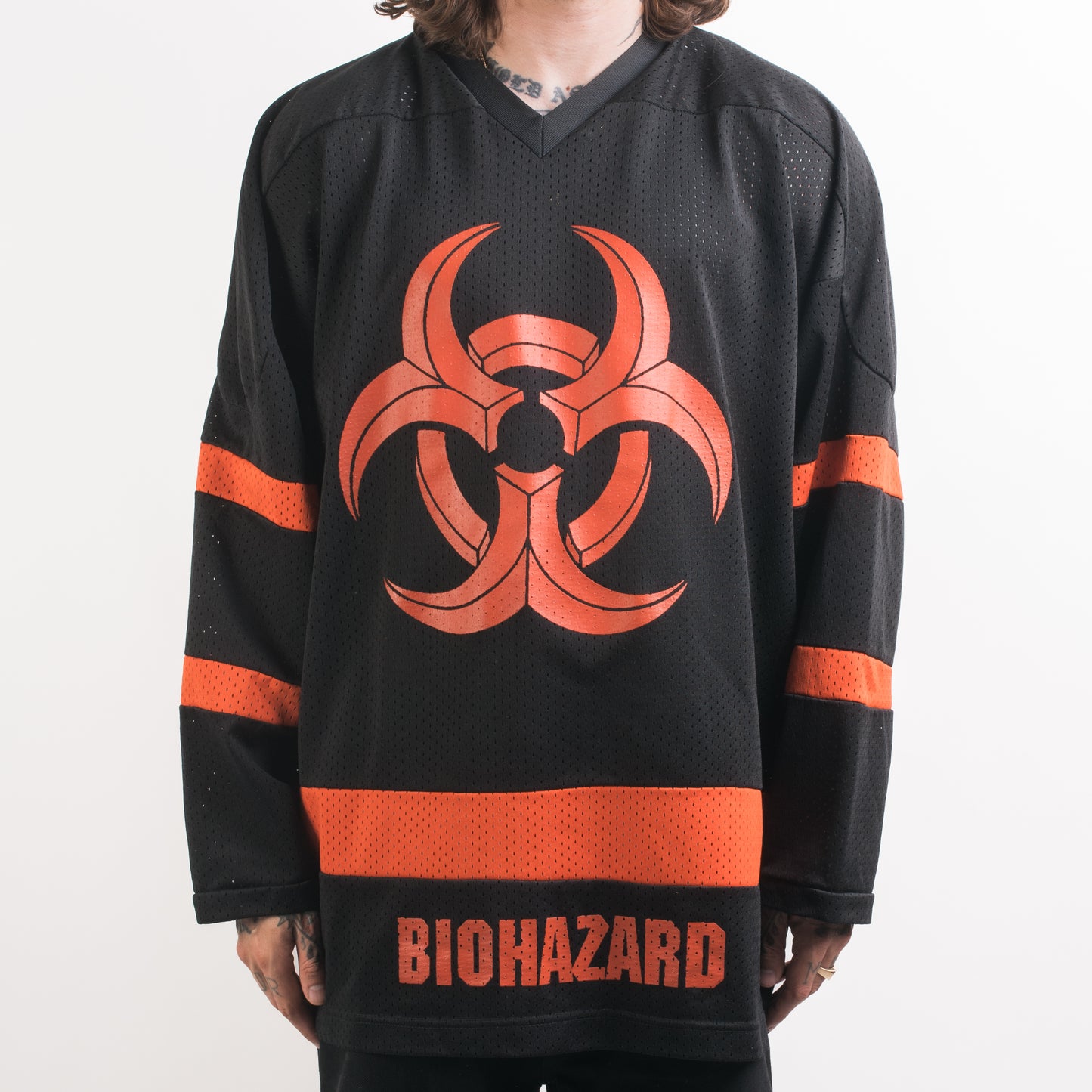 Vintage 90’s Biohazard Hockey Jersey