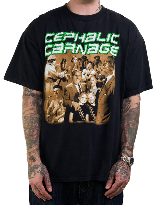 Vintage 2000 Cephalic Carnage Tour T-Shirt