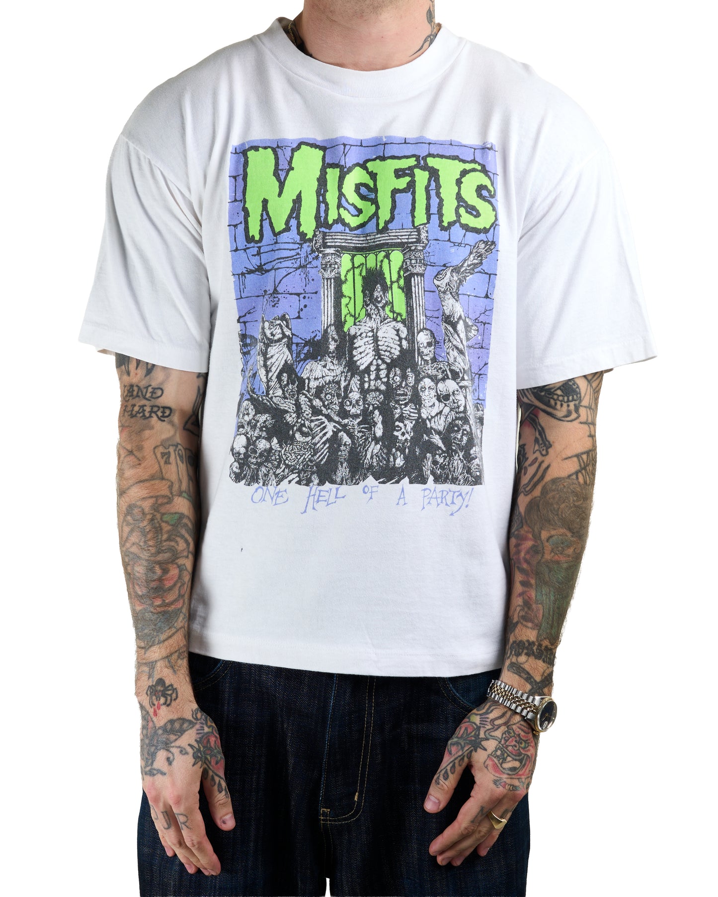 Vintage 90’s Misfits One Hell Of A Party T-Shirt