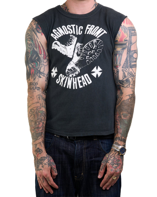 Vintage 80’s Agnostic Front Skinhead T-Shirt