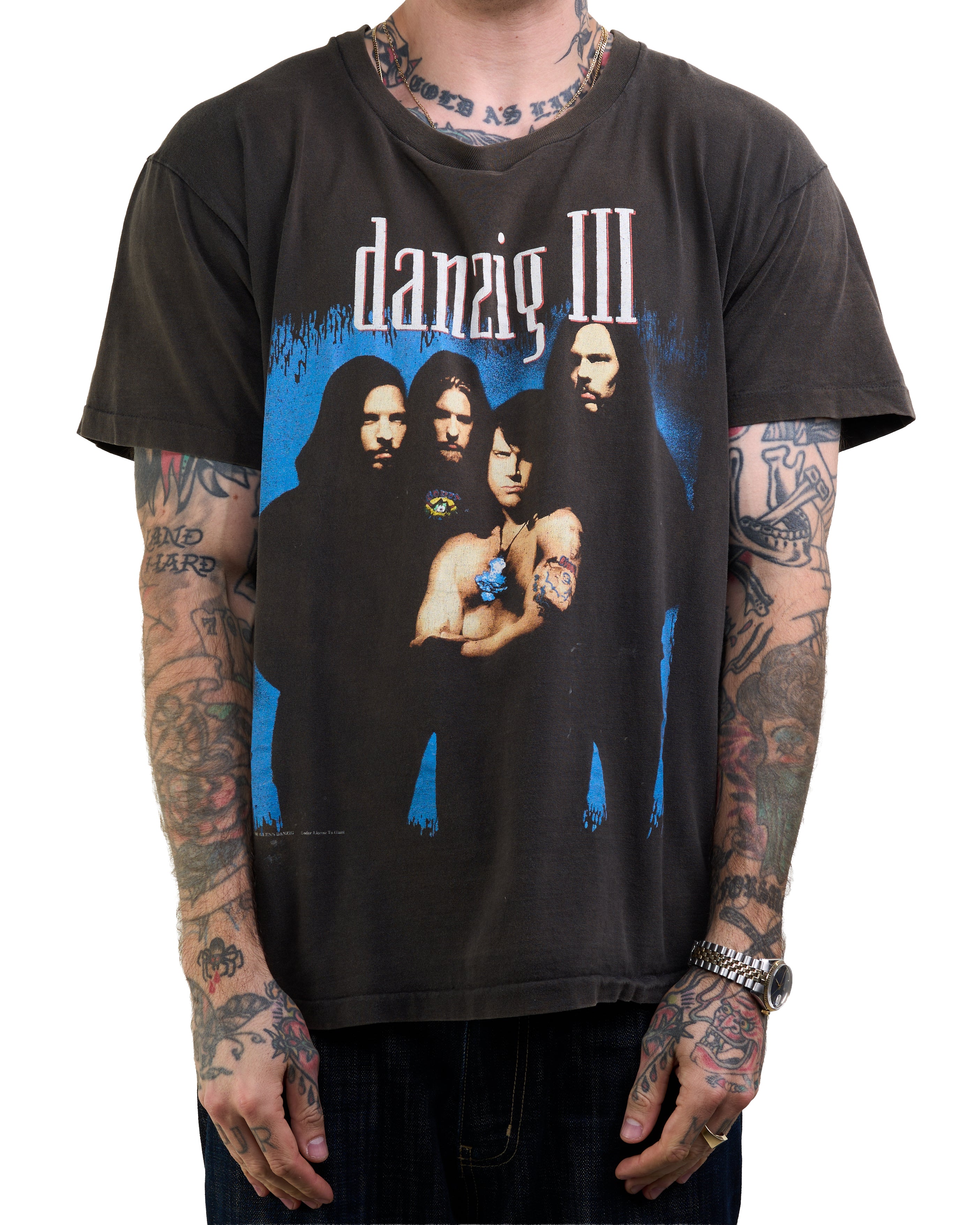 Vintage 1992 Danzig Dirty Black Summer Tour T-Shirt – Mills