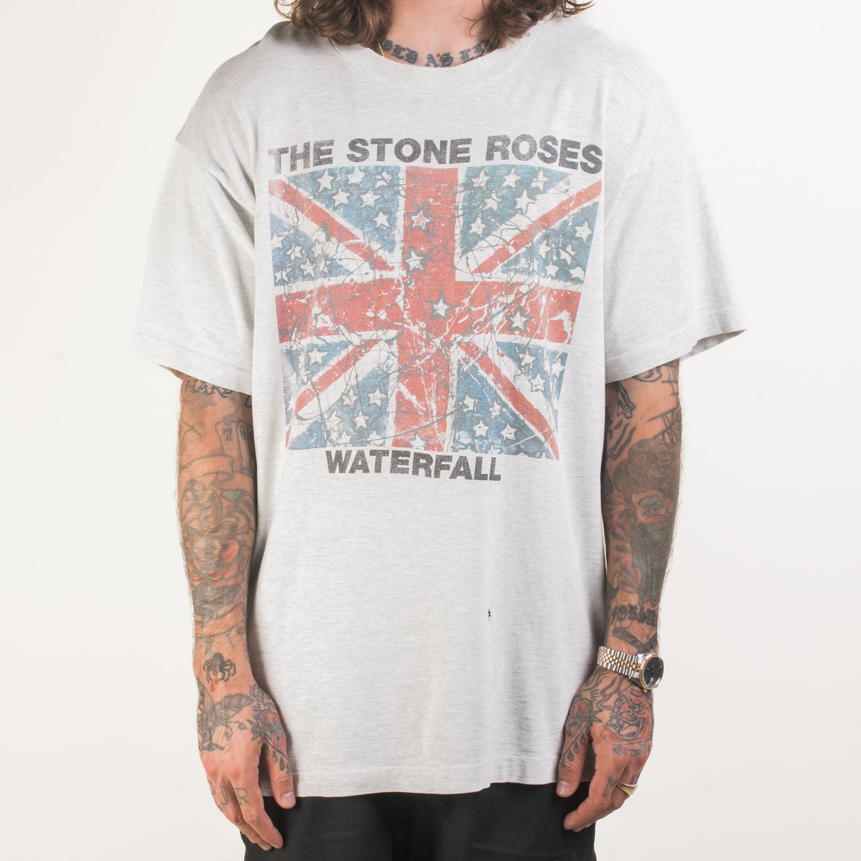 Vintage 90’s The Stone Roses Waterfall T-Shirt – Mills Vintage USA