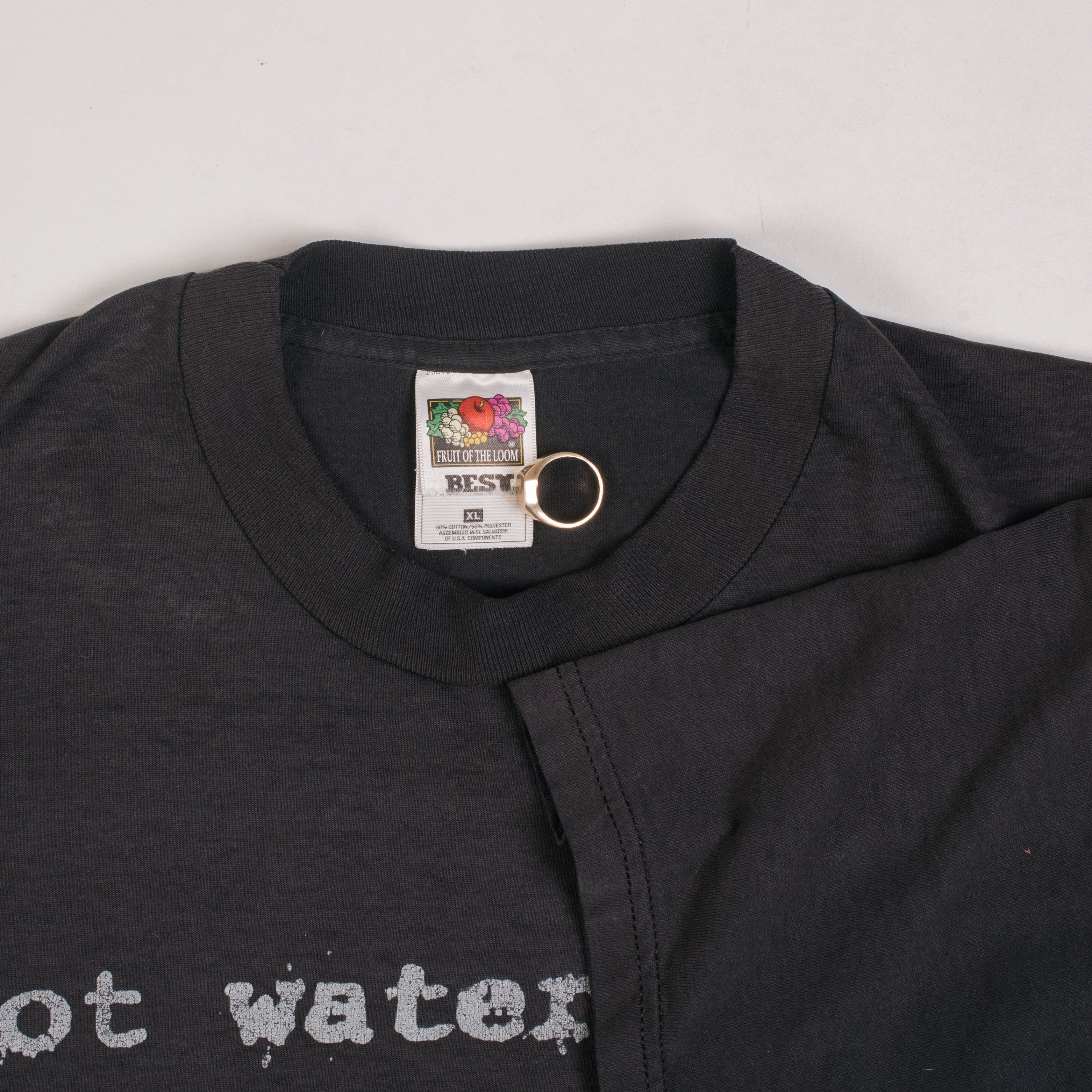 【USA製】HOT WATER MUSIC Tシャツ XL 雰囲気抜群 D98977EA-188D-4EDD-8B77-