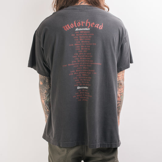 Vintage 1996 Motorhead Overnight Sensation Tour T-Shirt