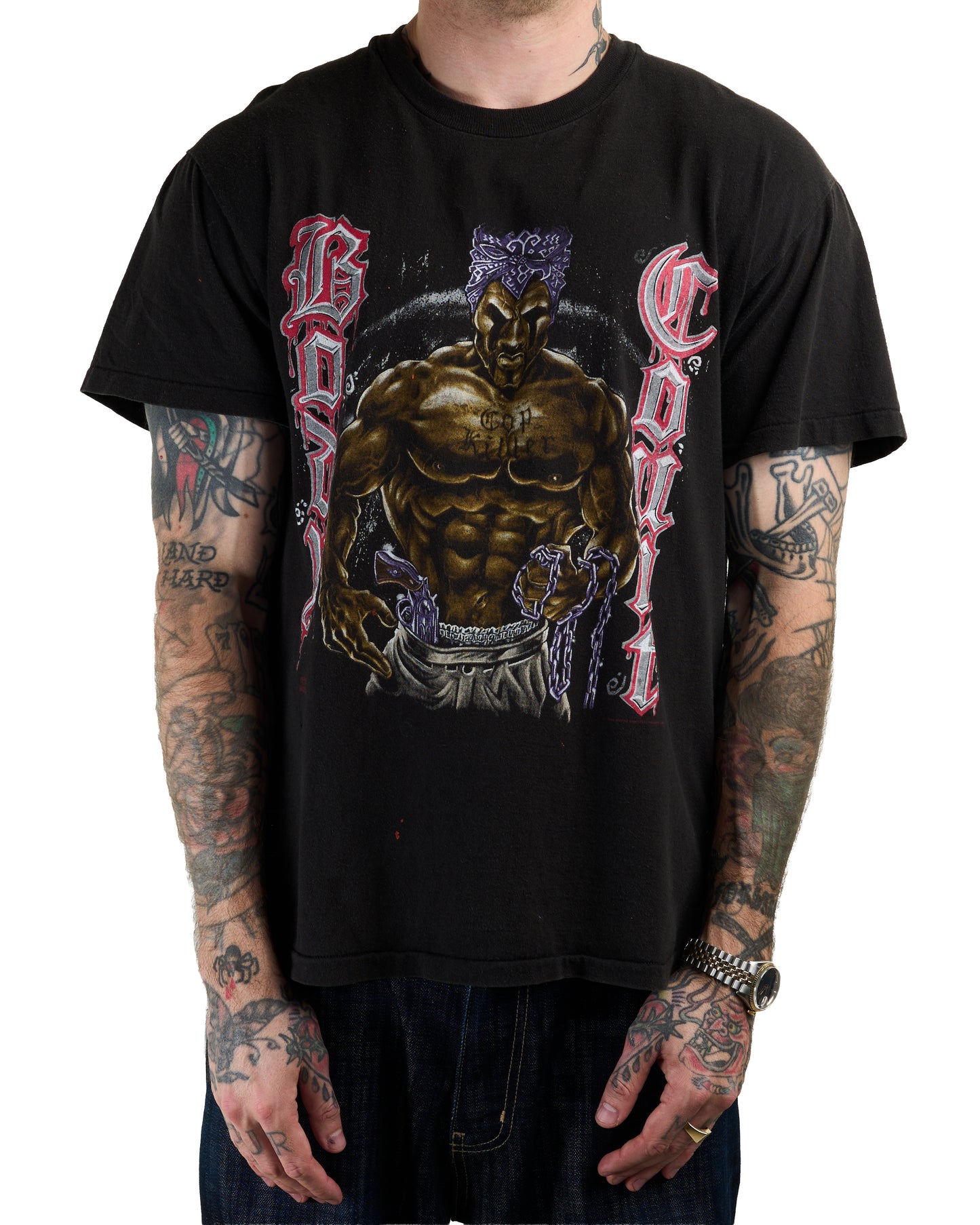 Vintage 1992 Body Count Cop Killer T-Shirt