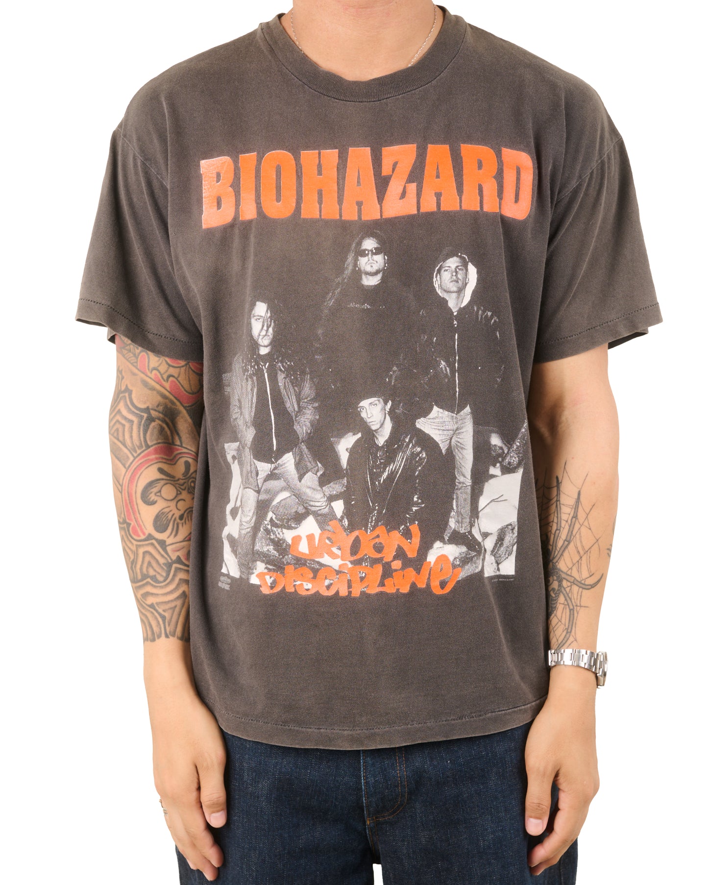 Vintage 1992 Biohazard Urban Discipline T-Shirt