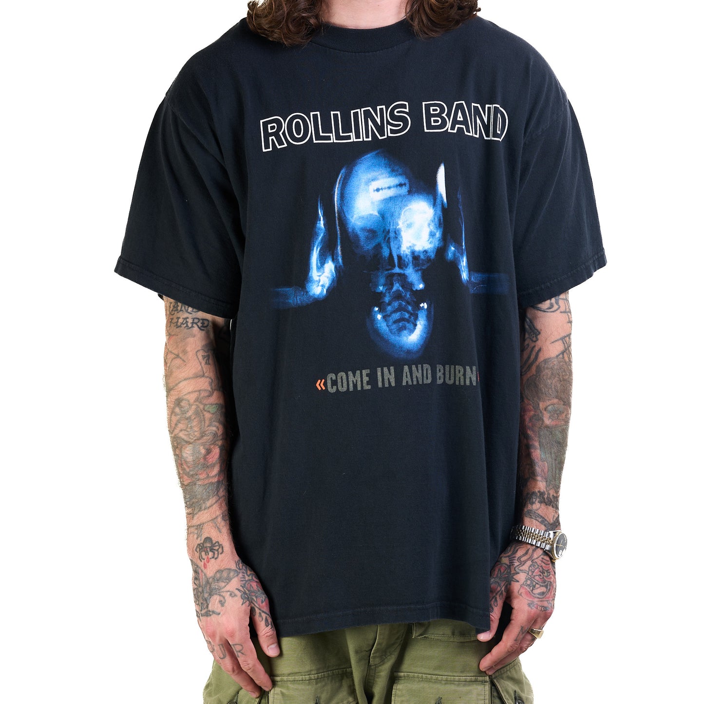 Vintage 90’s Rollins Band Come In And Burn T-Shirt