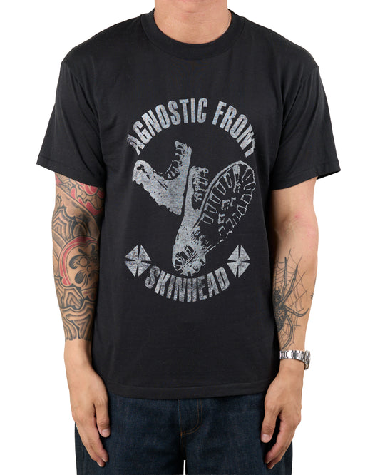 Vintage 80’s Agnostic Front Skinhead T-Shirt