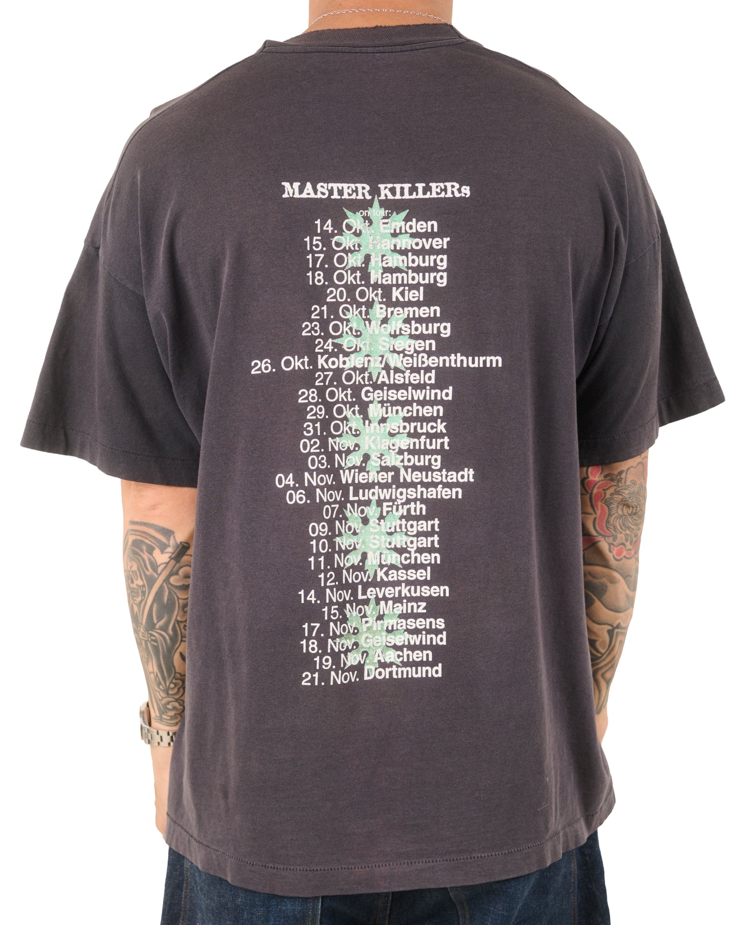 Vintage 90’s Merauder Master Killer Tour T-Shirt