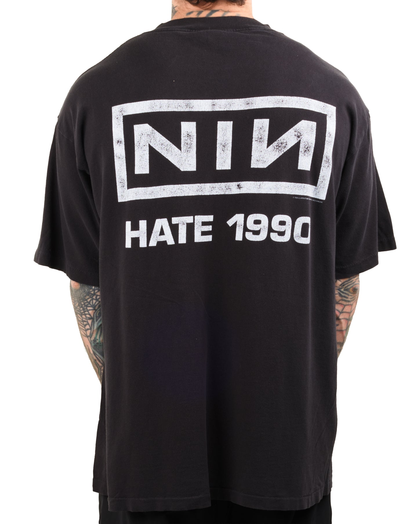 Vintage 1990 Nine Inch Nails Pretty Hate Machine T-Shirt