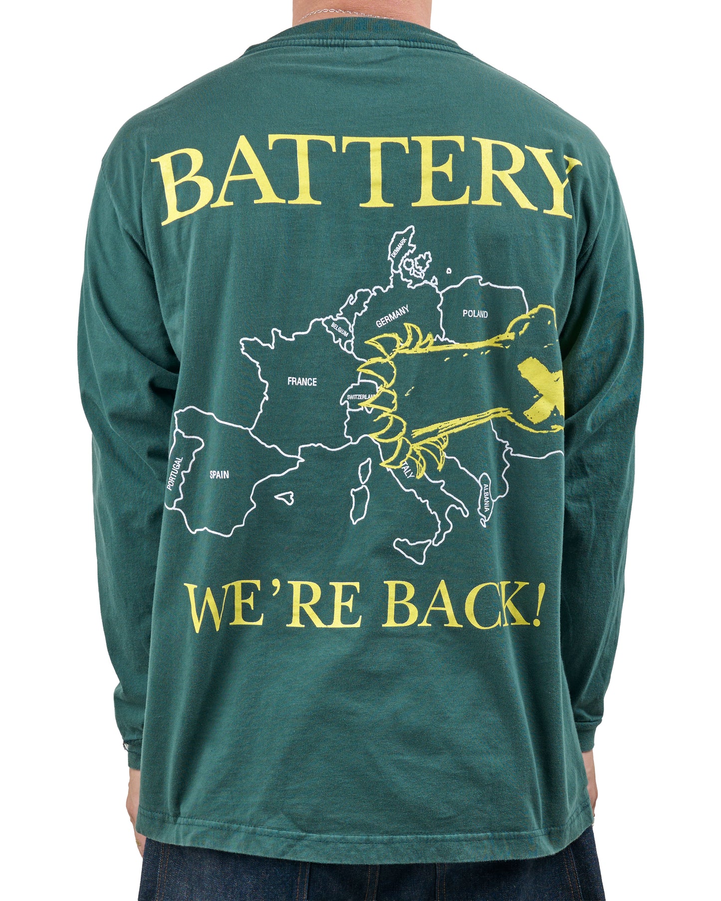 Vintage 90’s Battery We’re Back Longsleeve