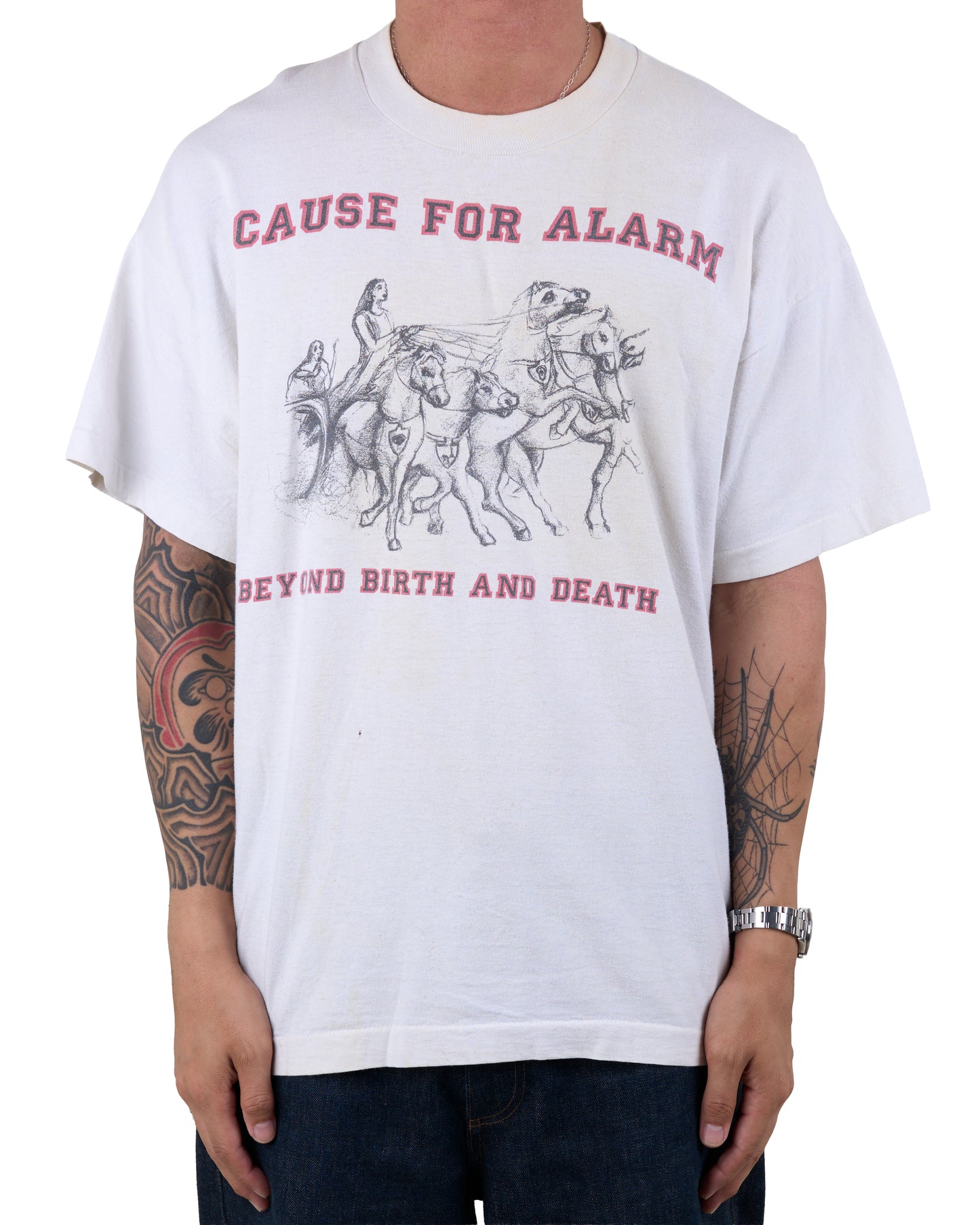 Vintage 90’s Cause For Alarm Beyond Birth And Death Tour T-Shirt
