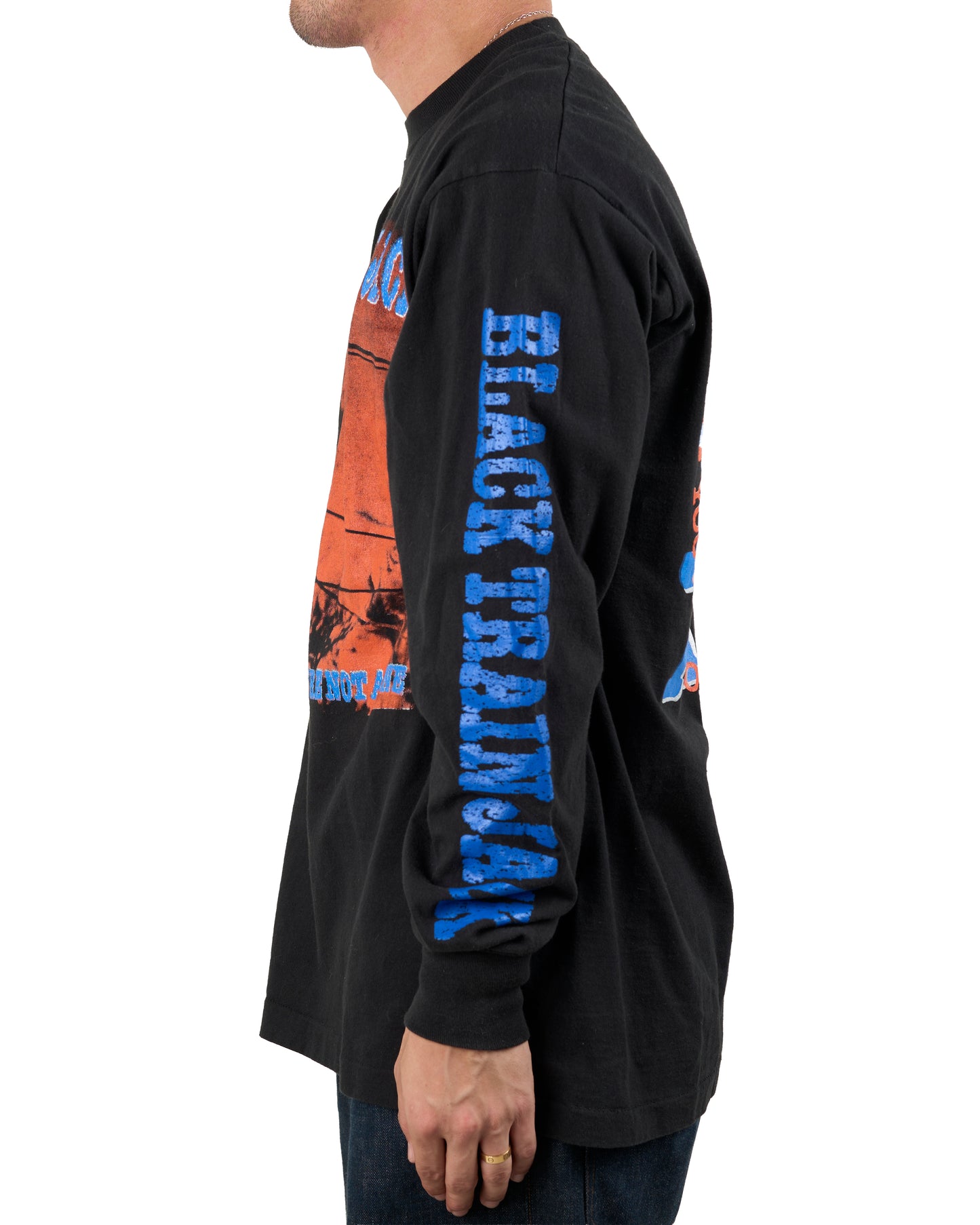 Vintage 90’s Black Train Jack You’re Not Alone Longsleeve