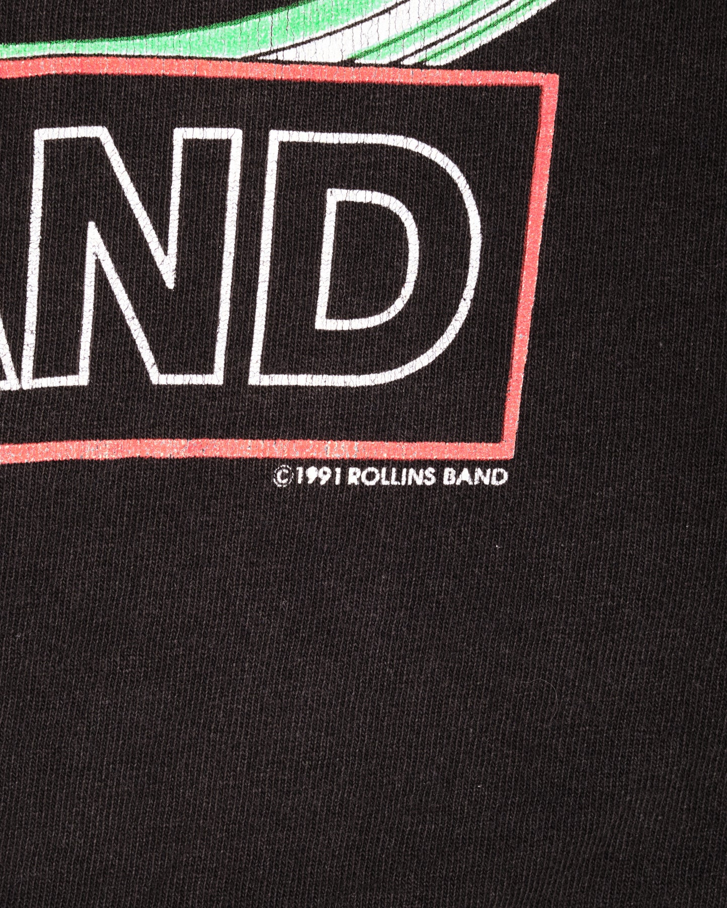 Vintage 1991 Rollins Band The End Of Silence T-Shirt