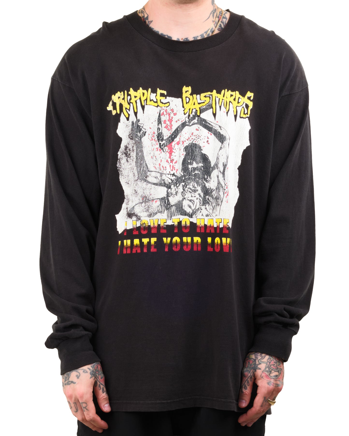 Vintage 90’s Cripple Bastards Longsleeve