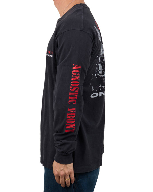 Vintage 1992 Agnostic Front One Voice Tour Longsleeve