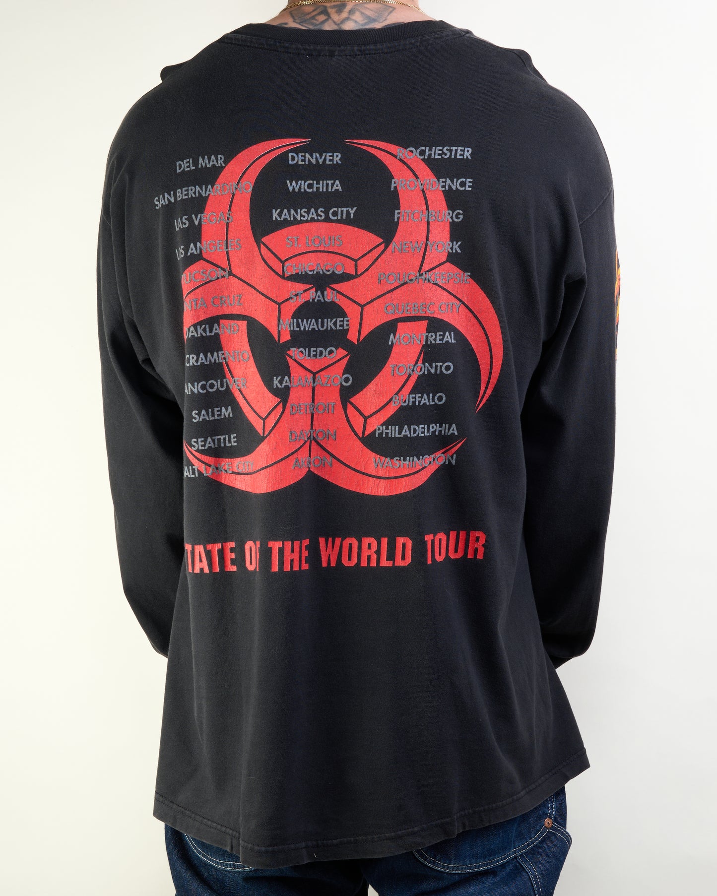 Vintage 90’s Biohazard Tales From The Hardside Tour Longsleeve