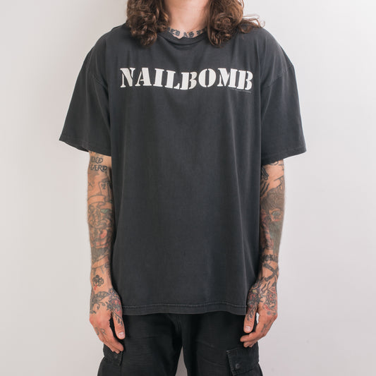 Vintage 1994 Nailbomb Feels Good To Be A Punk Loser T-Shirt
