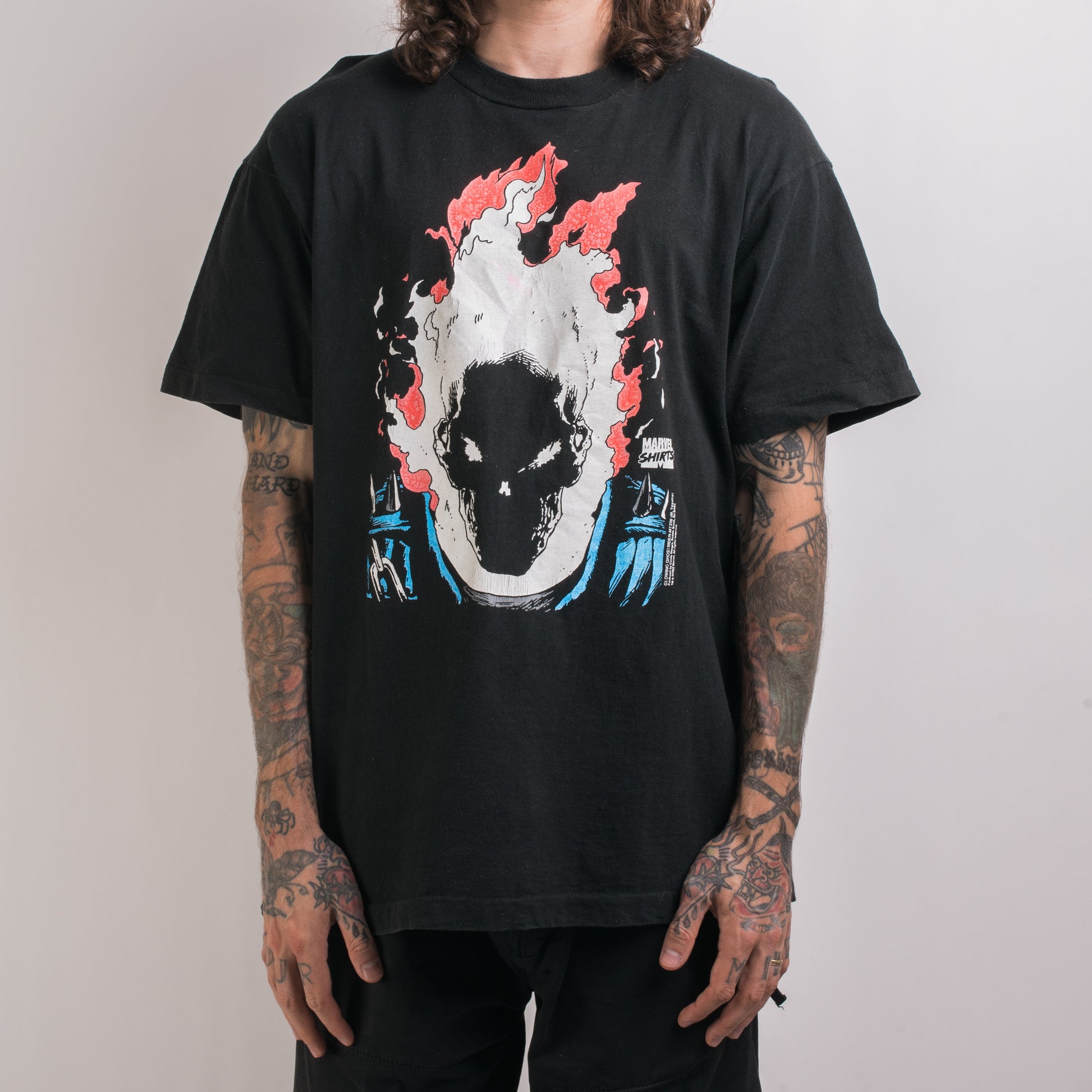 Vintage 1992 Marvel Ghost Rider T-Shirt – Mills Vintage USA