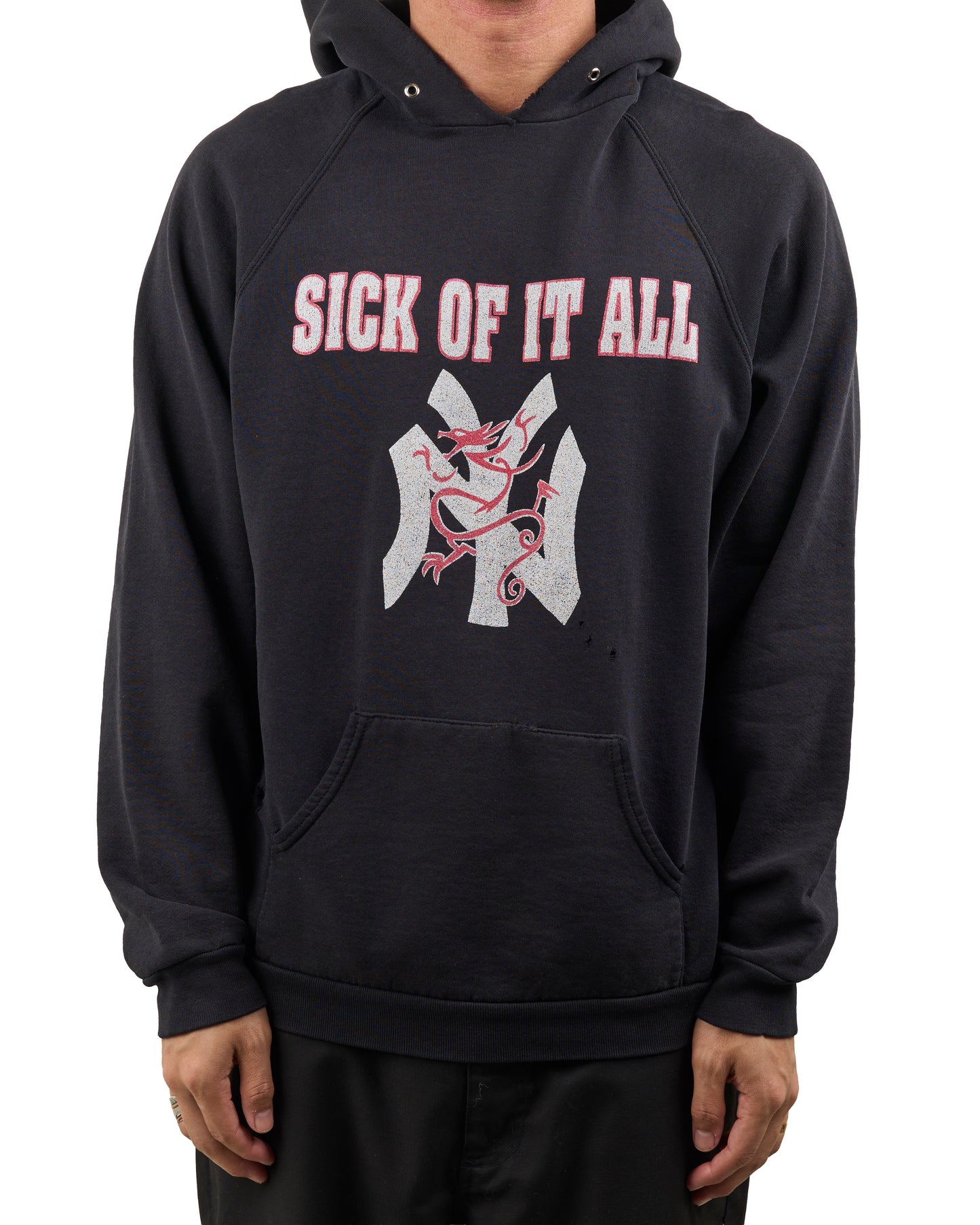 Vintage 90’s Sick Of It All The Pain Strikes Hoodie