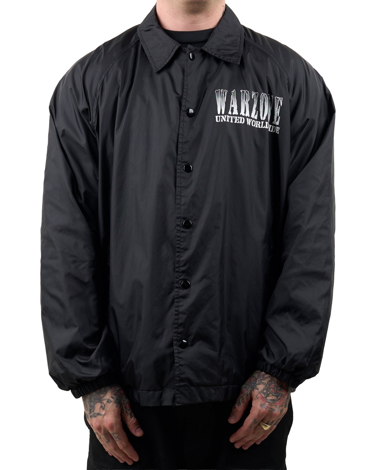 Vintage 90’s Warzone Fight For Justice Windbreaker