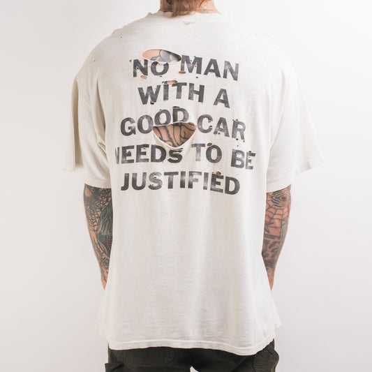 Vintage 90’s Ministry Jesus Built My Hotrod T-Shirt
