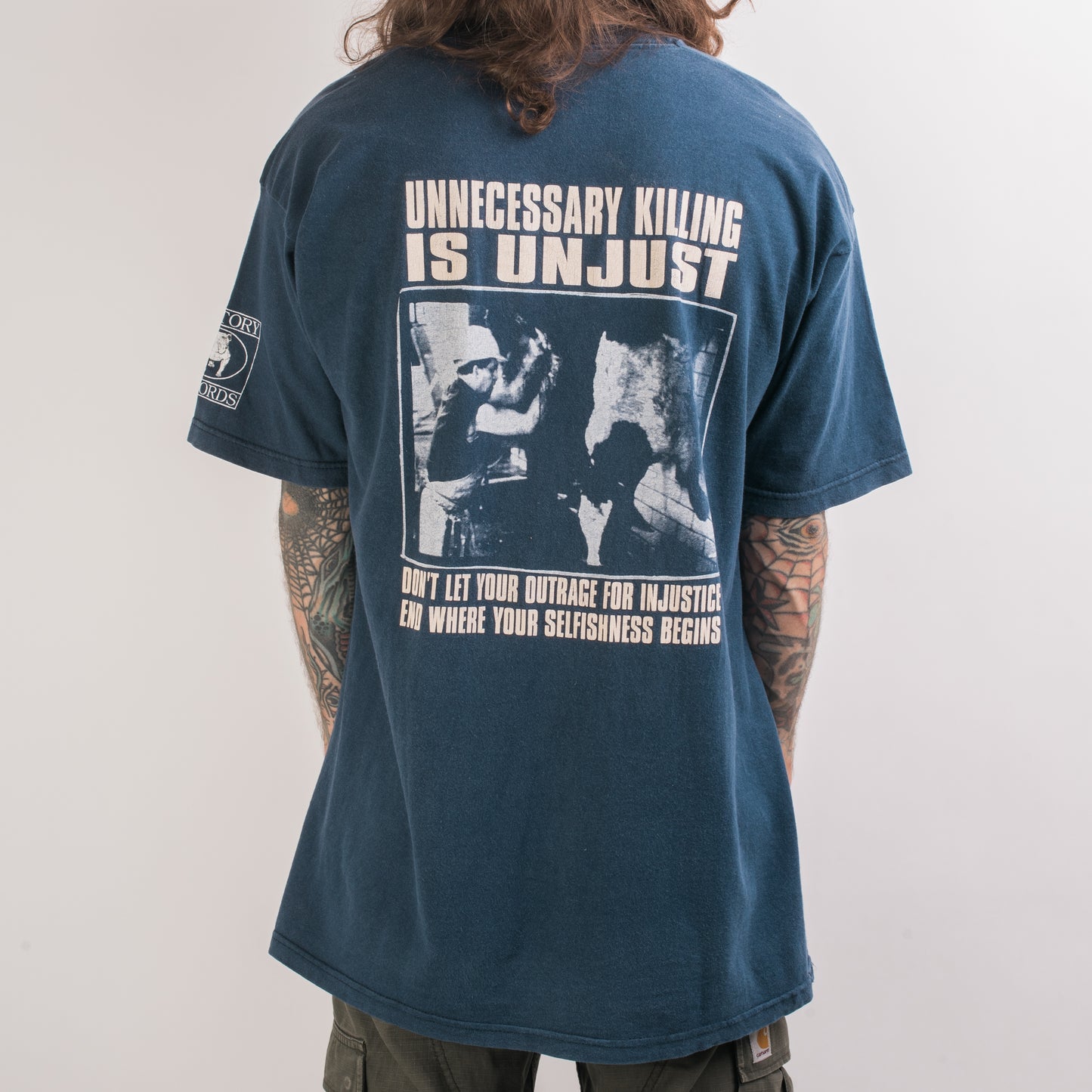 Vintage 90’s Earth Crisis Animal Liberation T-Shirt