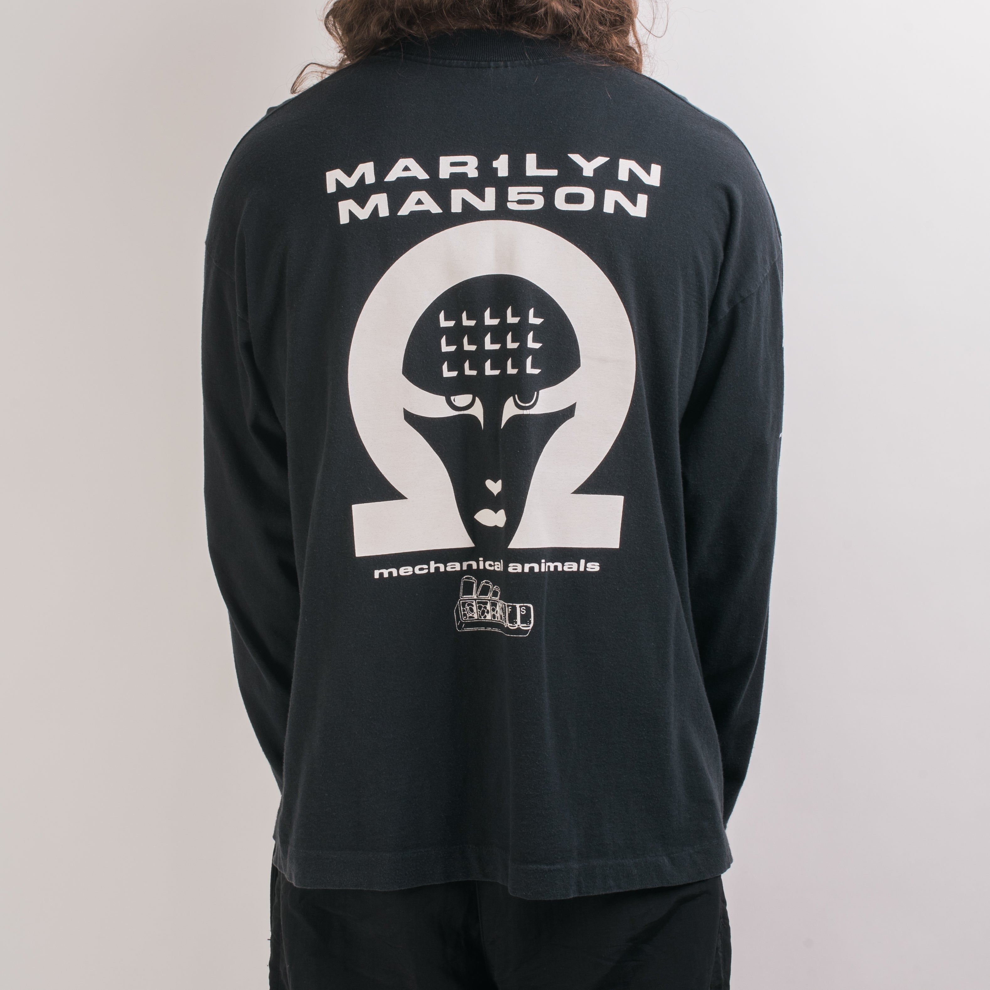 Vintage 90's Marilyn Manson Mechanical Animals Longsleeve