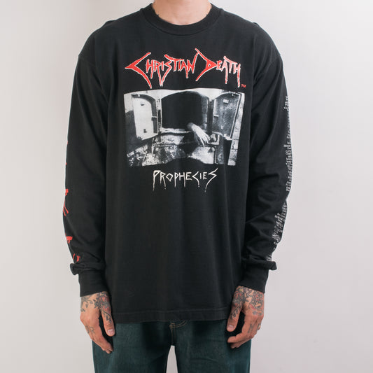 Vintage 90’s Christian Death Prophecies Tour Longsleeve