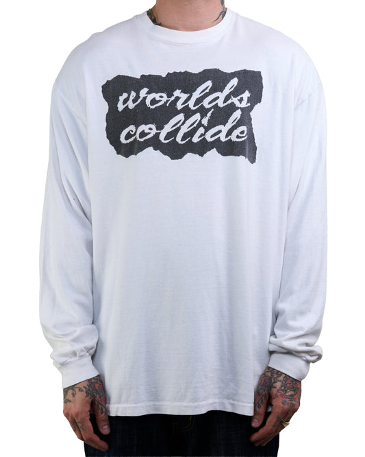 Vintage 90’s Worlds Collide All Hope Abandon Longsleeve