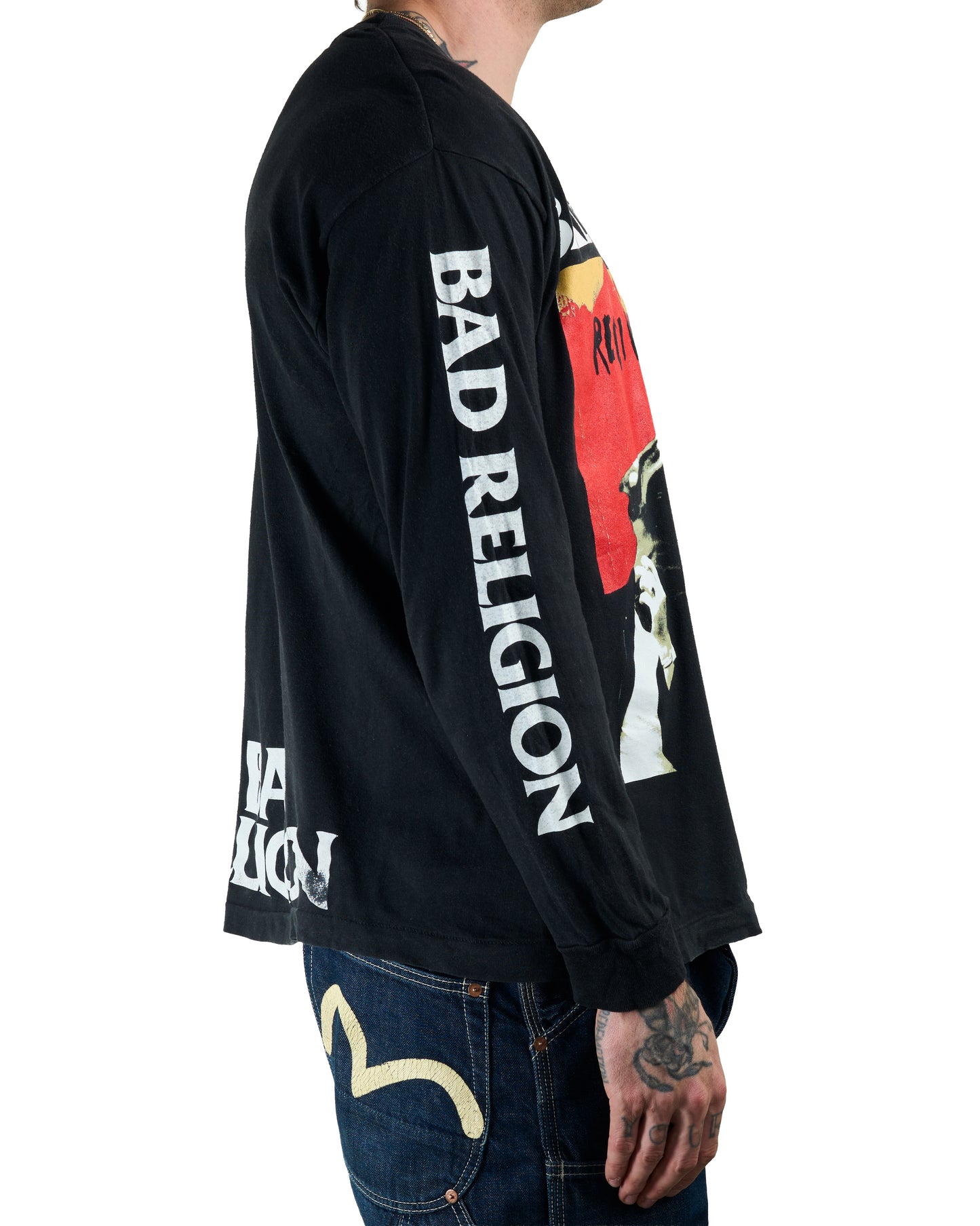 Vintage 1993 Bad Religion Recipe For Hate Tour Longsleeve