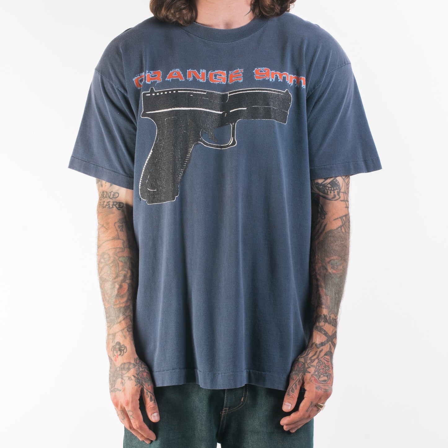Vintage 90’s Orange 9mm T-Shirt