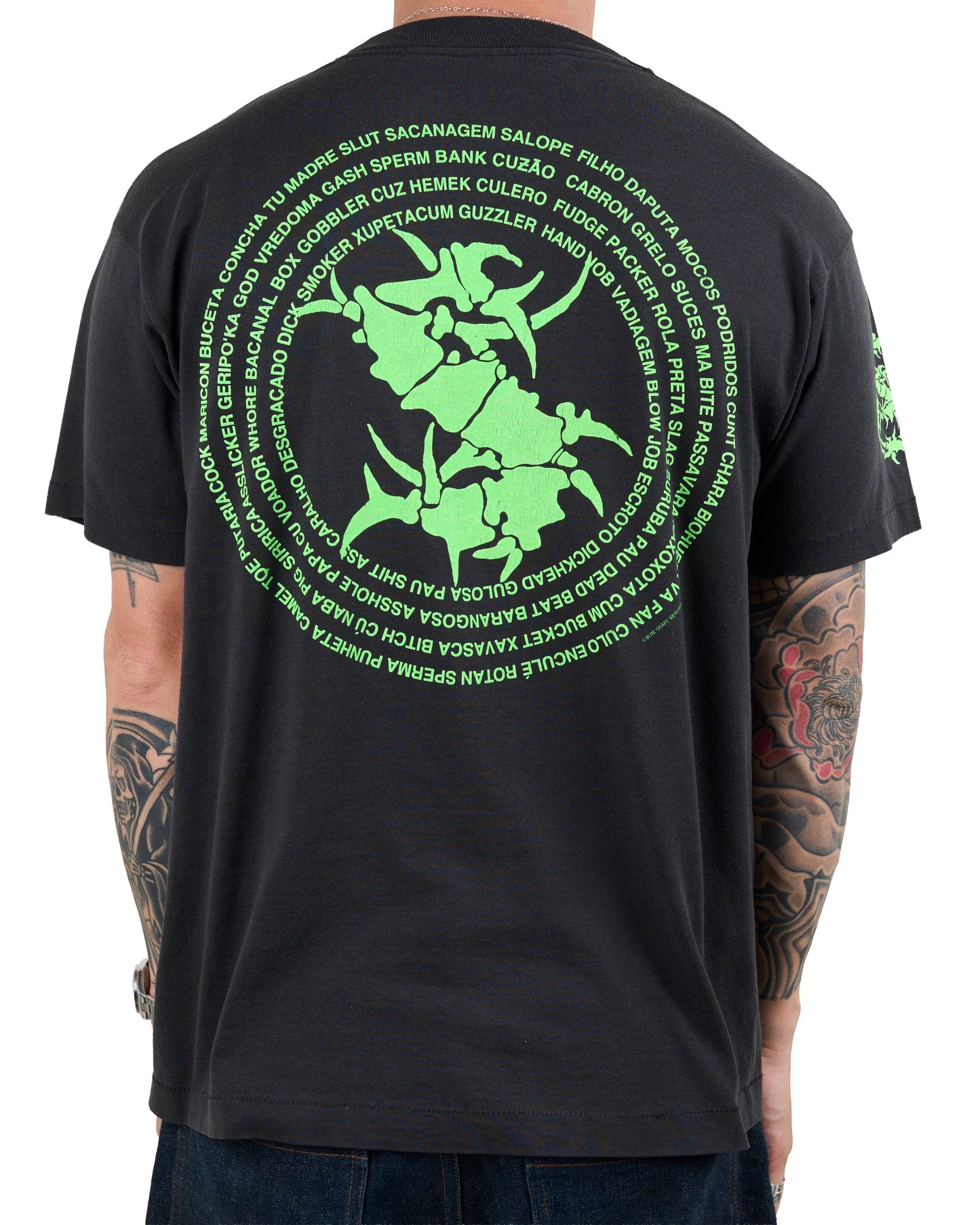 Vintage 1992 Sepultura Third World Posse Tour T-Shirt