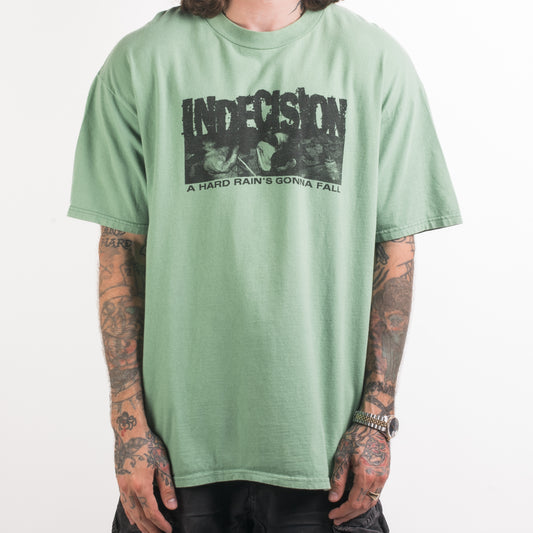 Vintage 90’s Indecision A Hard Rain’s Gonna Fall T-Shirt