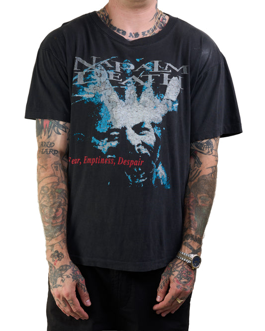 Vintage 90’s Napalm Death Fear Emptiness Despair T-Shirt