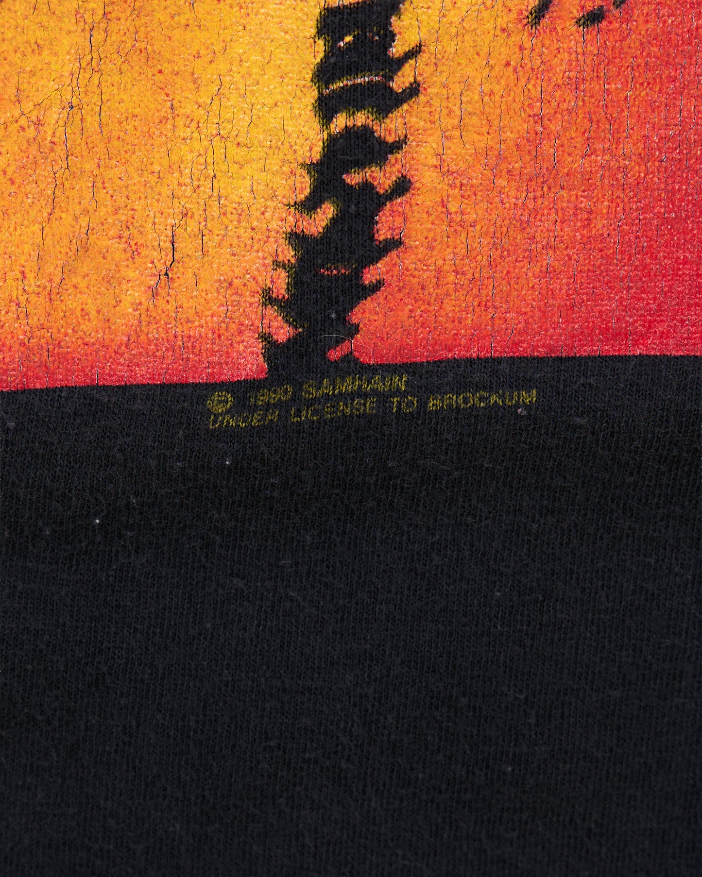 Vintage 1990 Samhain November Coming Fire T-Shirt